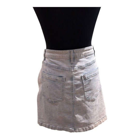 Chelsea & Violet Denim Mini Skirt Size 26” NWT - Picture 5 of 5